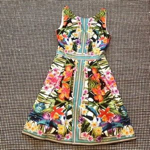 A-Line Patterned Swing Dress